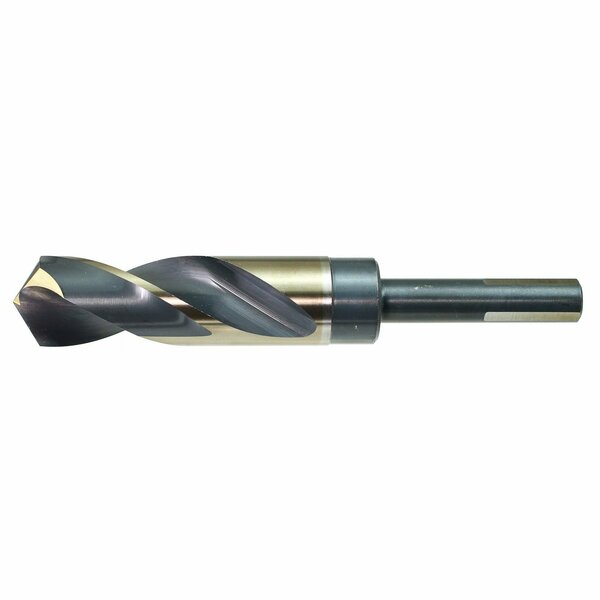 Drillco 1-7/32, 3-FLAT S&D DRILL 1/2 in.SHANK/1000EF 1000EF214